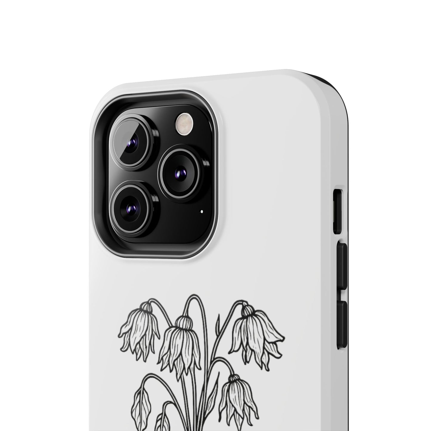 Phone Case | Skeleton Hand, Flower Bouquet - Tough and Stylish, Skeleton Design, Perfect for Grunge Lovers, Unique Gift for Everyday Use