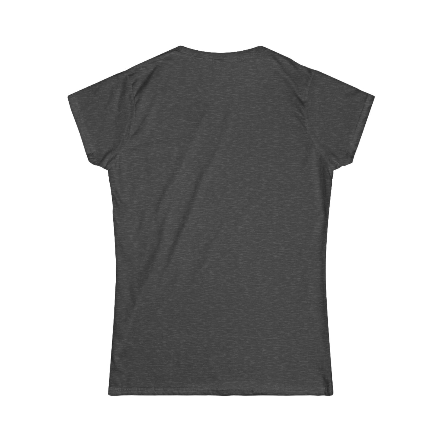 Women's Softstyle Tee | Skeleton Hand, Flower Bouquet - Casual Summer Top, Gift for Her, Streetwear Fashion, Unique Graphic Shirt