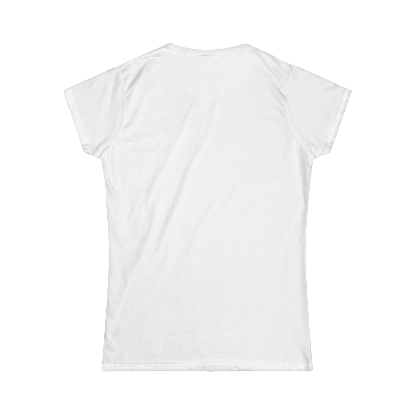 Women's Softstyle Tee | Skeleton Hand, Flower Bouquet - Casual Summer Top, Gift for Her, Streetwear Fashion, Unique Graphic Shirt