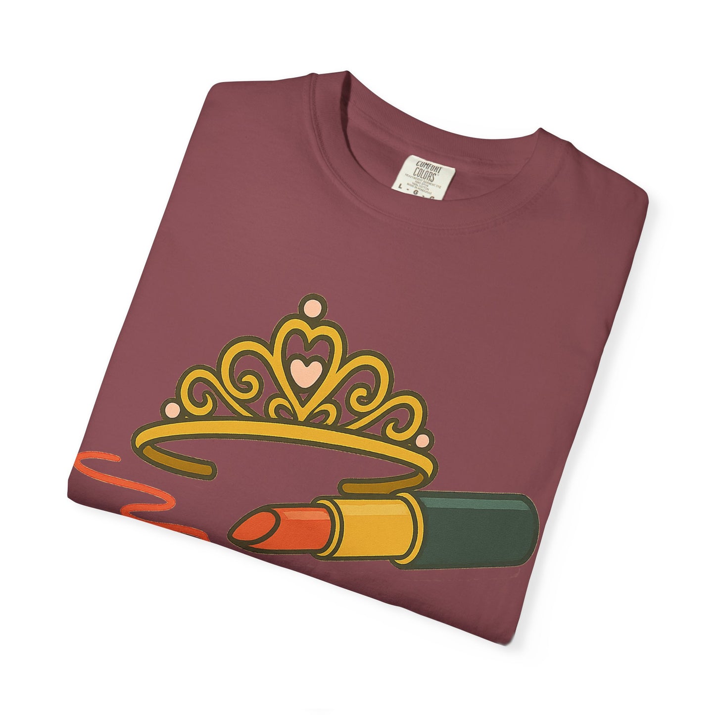 Unisex Garment-Dyed T-shirt | Kind of a Mess, Still Iconic - Perfect for Self-Love, Affirmation, Body Positivity