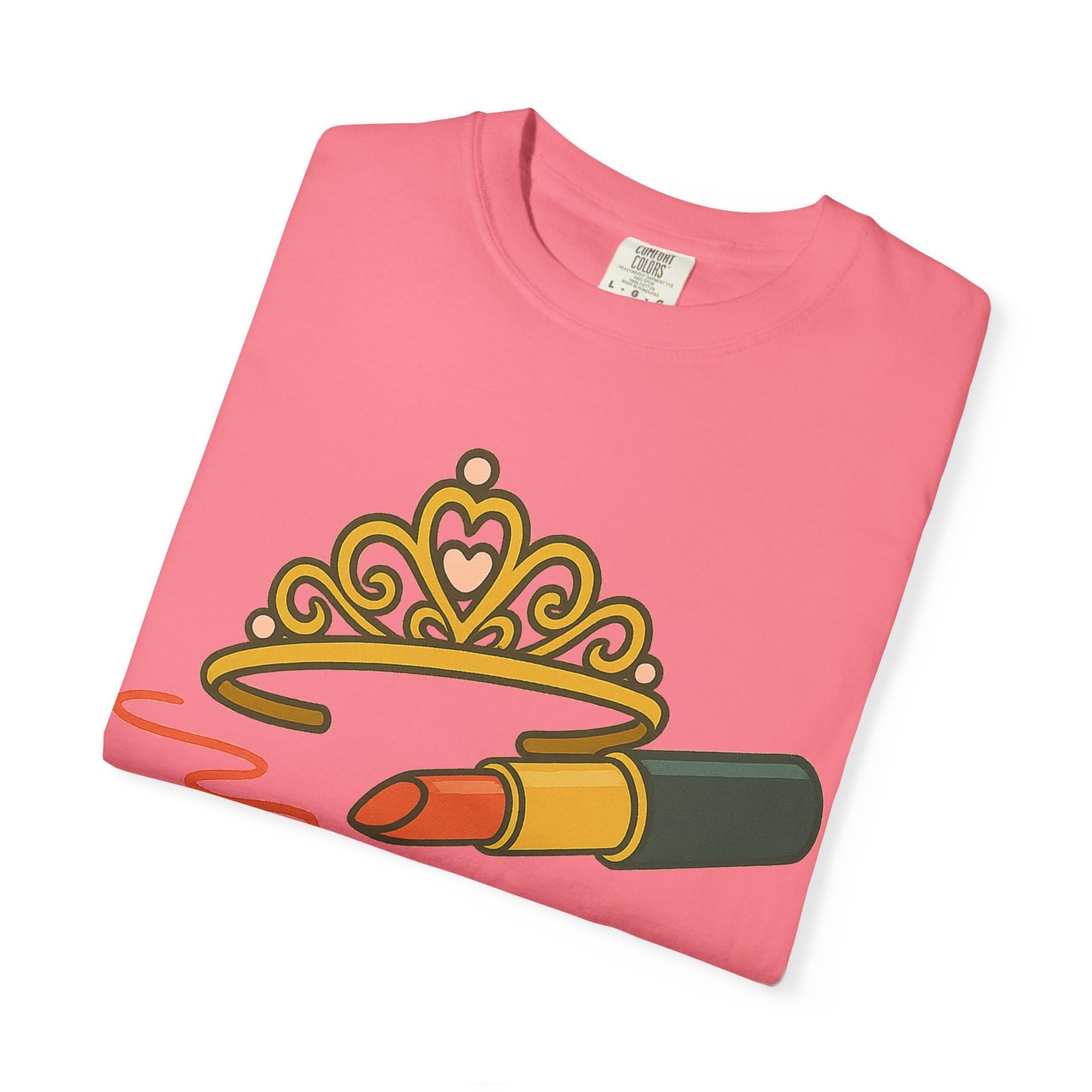 Unisex Garment-Dyed T-shirt | Kind of a Mess, Still Iconic - Perfect for Self-Love, Affirmation, Body Positivity