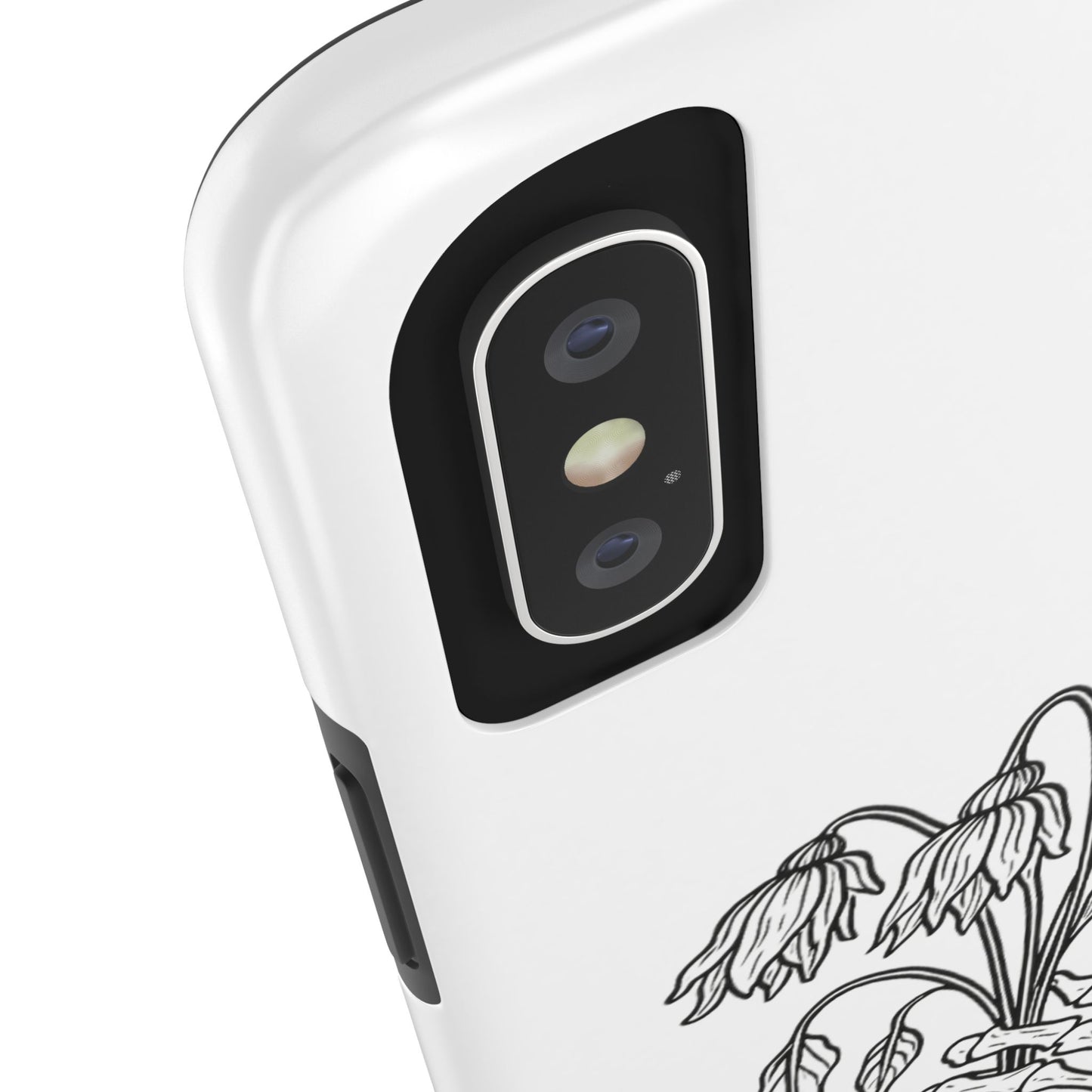 Phone Case | Skeleton Hand, Flower Bouquet - Tough and Stylish, Skeleton Design, Perfect for Grunge Lovers, Unique Gift for Everyday Use
