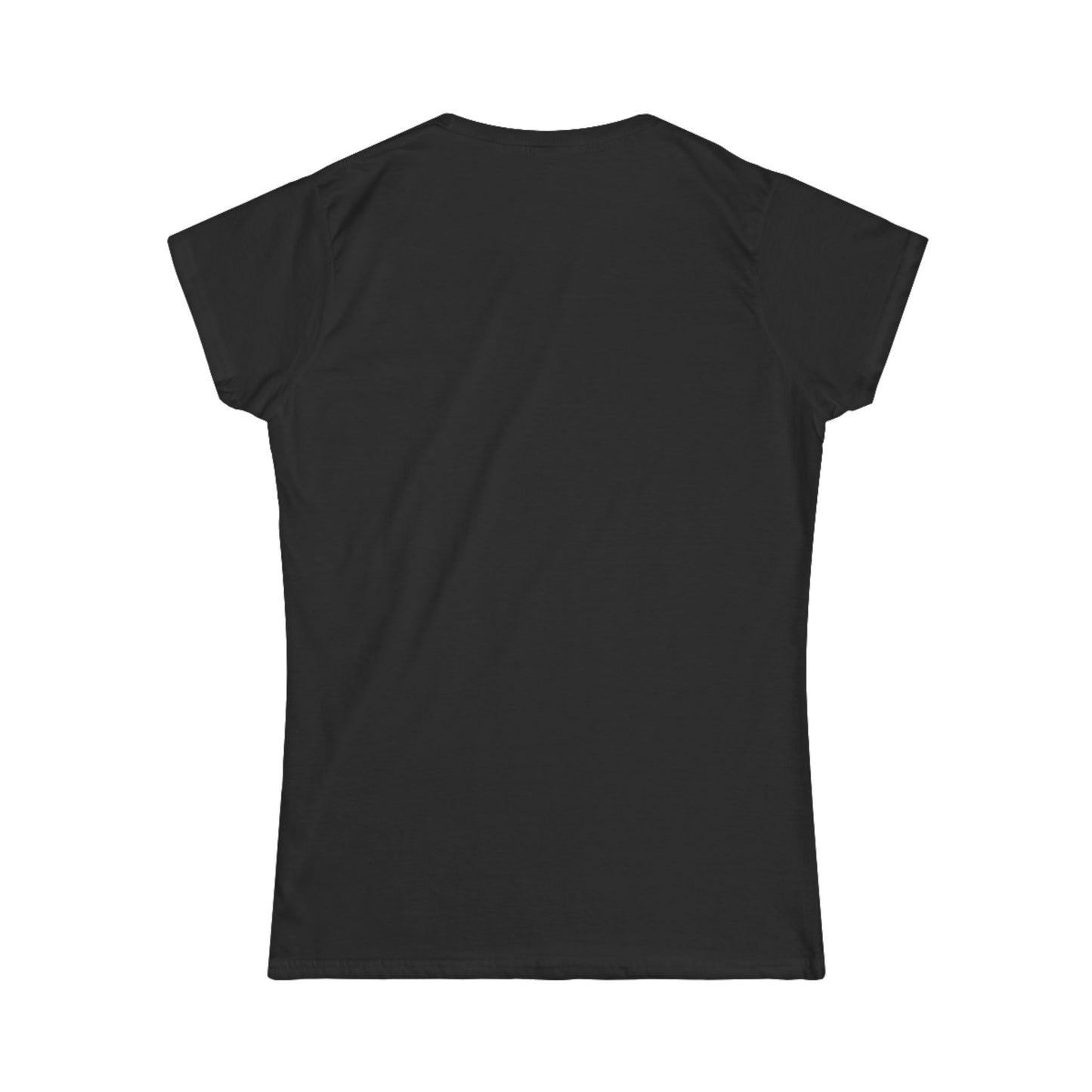 Women's Softstyle Tee | Skeleton Hand, Flower Bouquet - Casual Summer Top, Gift for Her, Streetwear Fashion, Unique Graphic Shirt