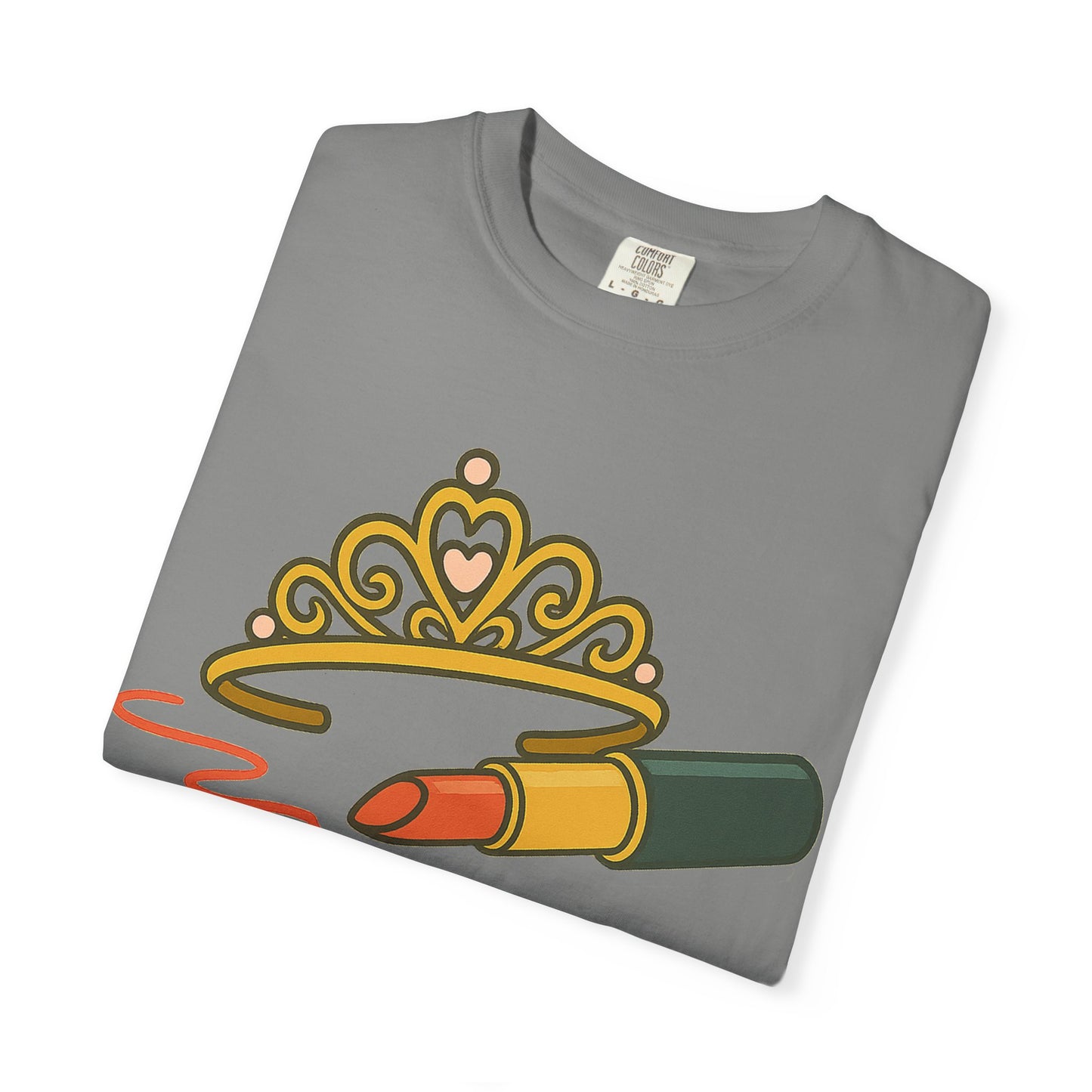 Unisex Garment-Dyed T-shirt | Kind of a Mess, Still Iconic - Perfect for Self-Love, Affirmation, Body Positivity