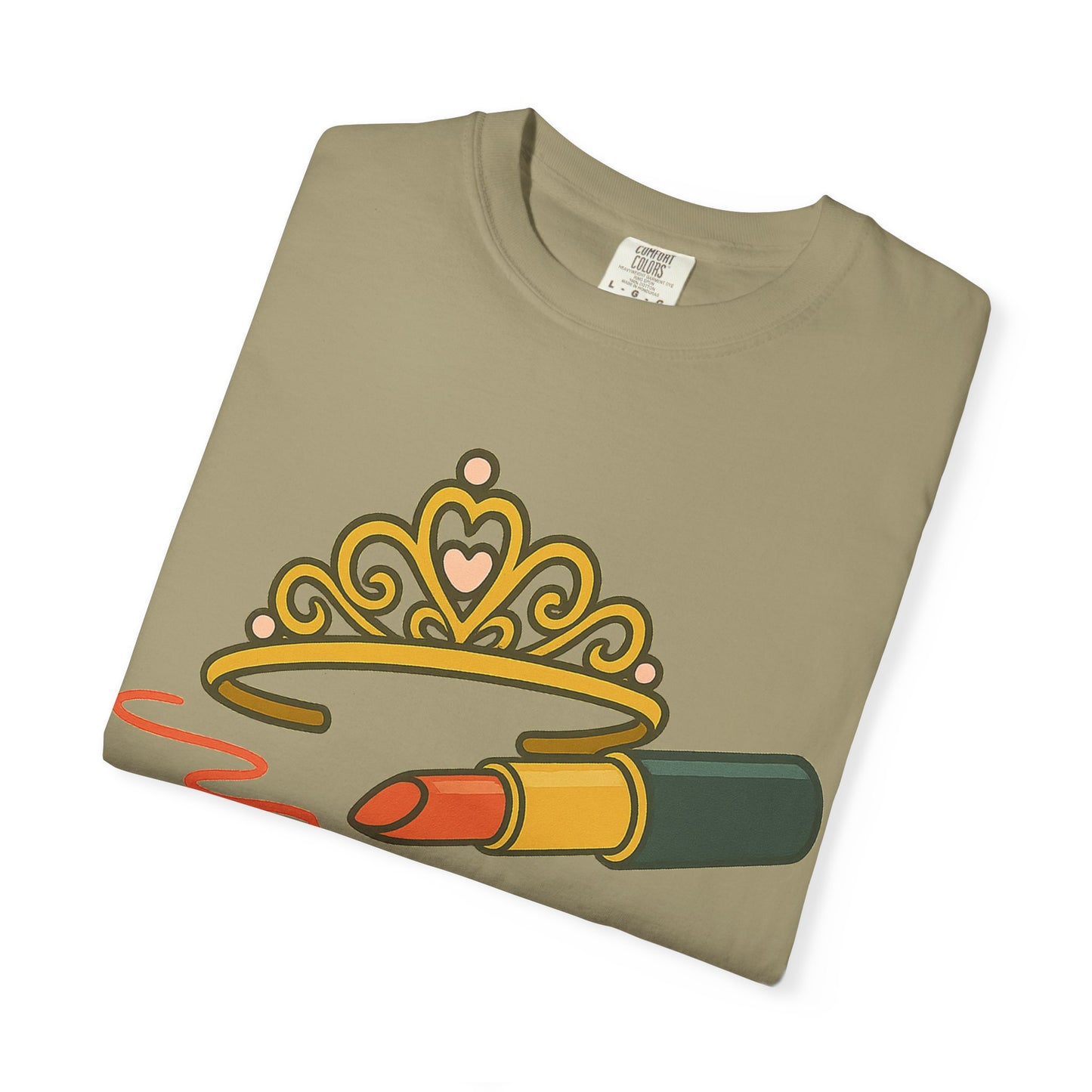 Unisex Garment-Dyed T-shirt | Kind of a Mess, Still Iconic - Perfect for Self-Love, Affirmation, Body Positivity