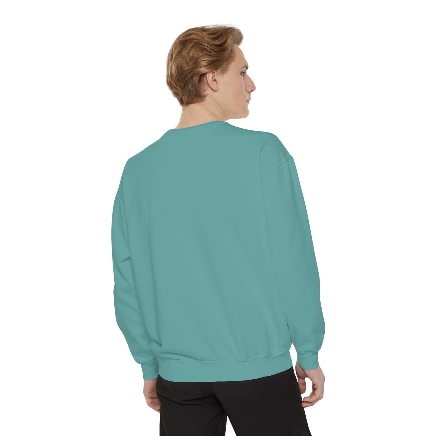 Garment-Dyed Sweatshirt | It's a Beautiful Day to Leave Me Alone - Casual Crewneck Top, Funny Graphic Sweatshirt, Unique Gift, Anti-Social