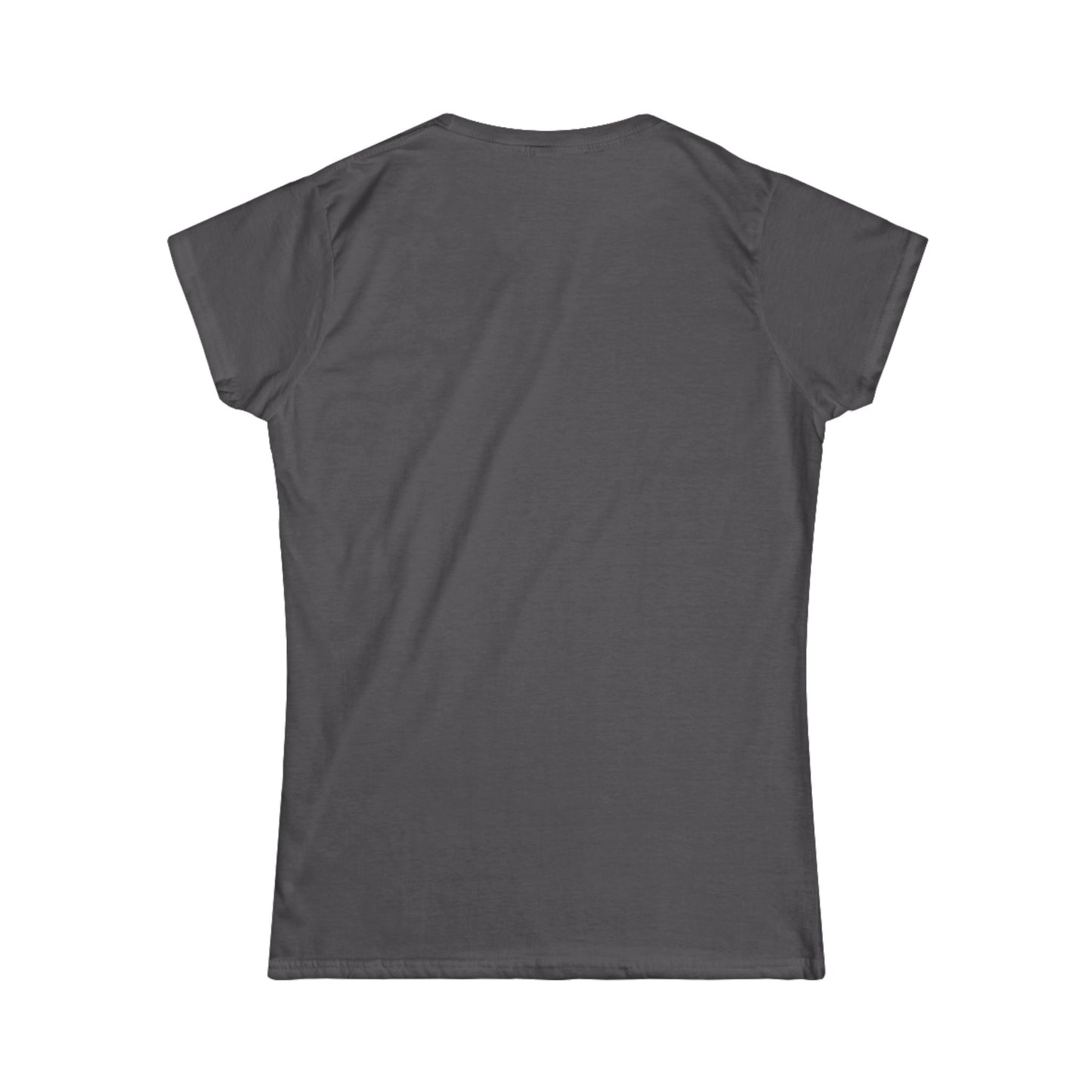 Women's Softstyle Tee | Skeleton Hand, Flower Bouquet - Casual Summer Top, Gift for Her, Streetwear Fashion, Unique Graphic Shirt