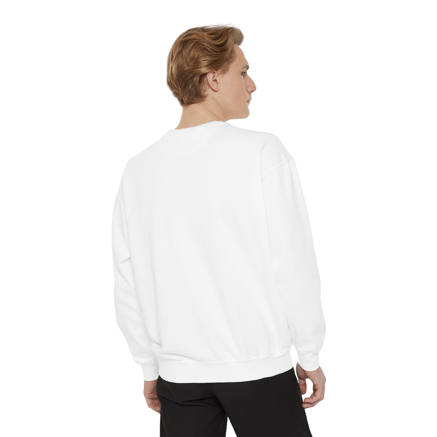 Garment-Dyed Sweatshirt | It's a Beautiful Day to Leave Me Alone - Casual Crewneck Top, Funny Graphic Sweatshirt, Unique Gift, Anti-Social