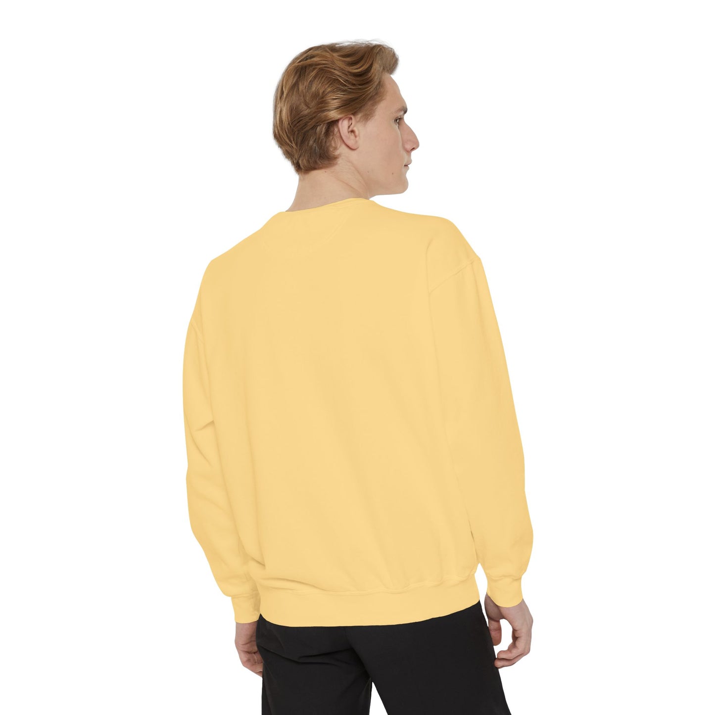 Garment-Dyed Sweatshirt | It's a Beautiful Day to Leave Me Alone - Casual Crewneck Top, Funny Graphic Sweatshirt, Unique Gift, Anti-Social