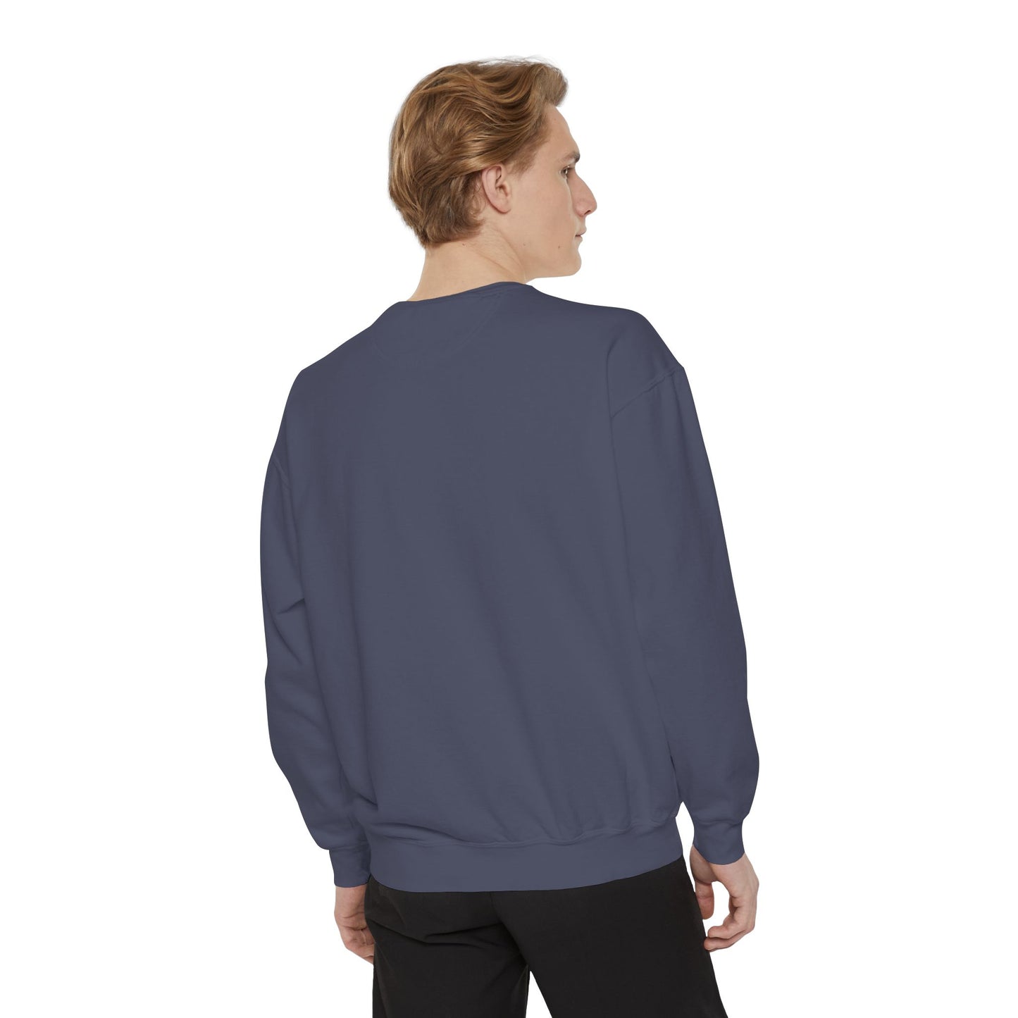 Garment-Dyed Sweatshirt | It's a Beautiful Day to Leave Me Alone - Casual Crewneck Top, Funny Graphic Sweatshirt, Unique Gift, Anti-Social