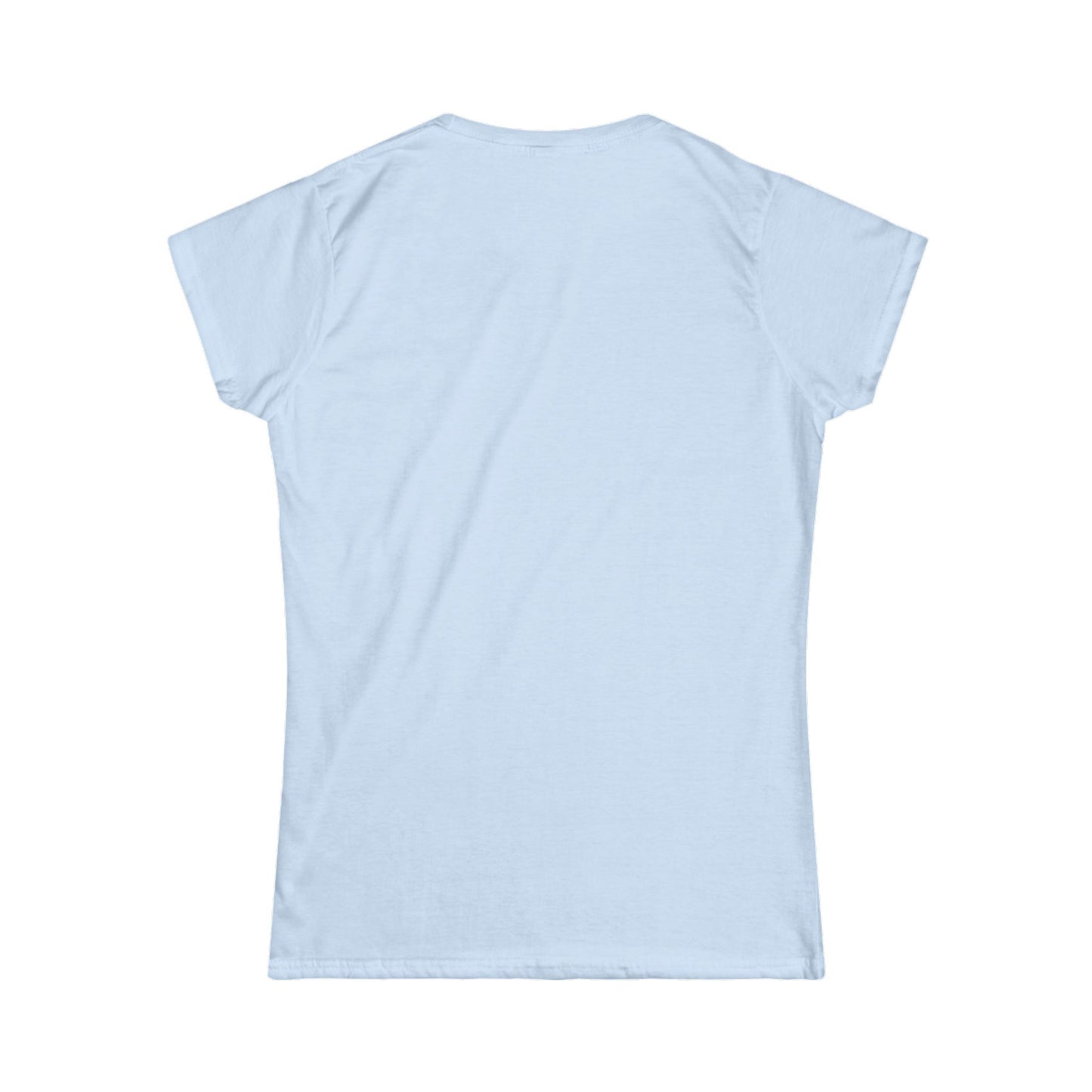 Women's Softstyle Tee | Skeleton Hand, Flower Bouquet - Casual Summer Top, Gift for Her, Streetwear Fashion, Unique Graphic Shirt
