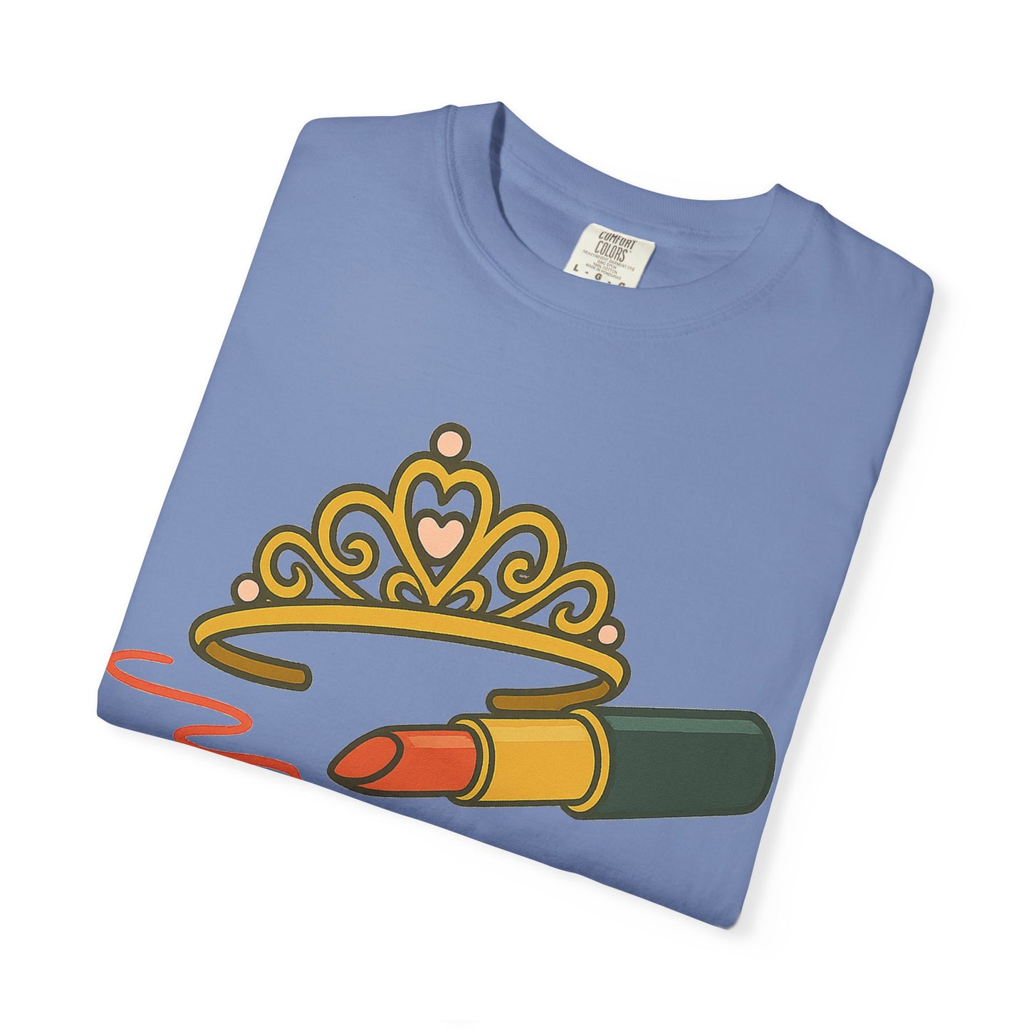 Unisex Garment-Dyed T-shirt | Kind of a Mess, Still Iconic - Perfect for Self-Love, Affirmation, Body Positivity