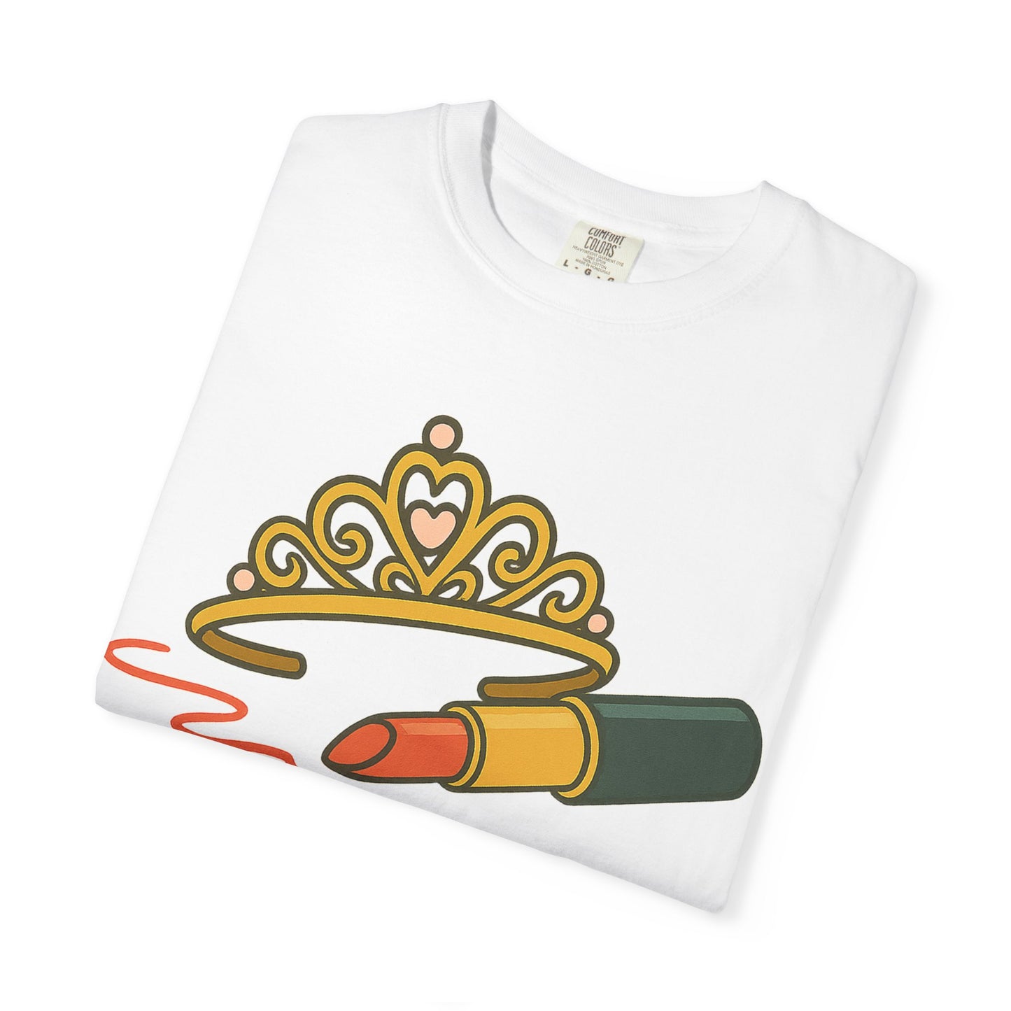 Unisex Garment-Dyed T-shirt | Kind of a Mess, Still Iconic - Perfect for Self-Love, Affirmation, Body Positivity