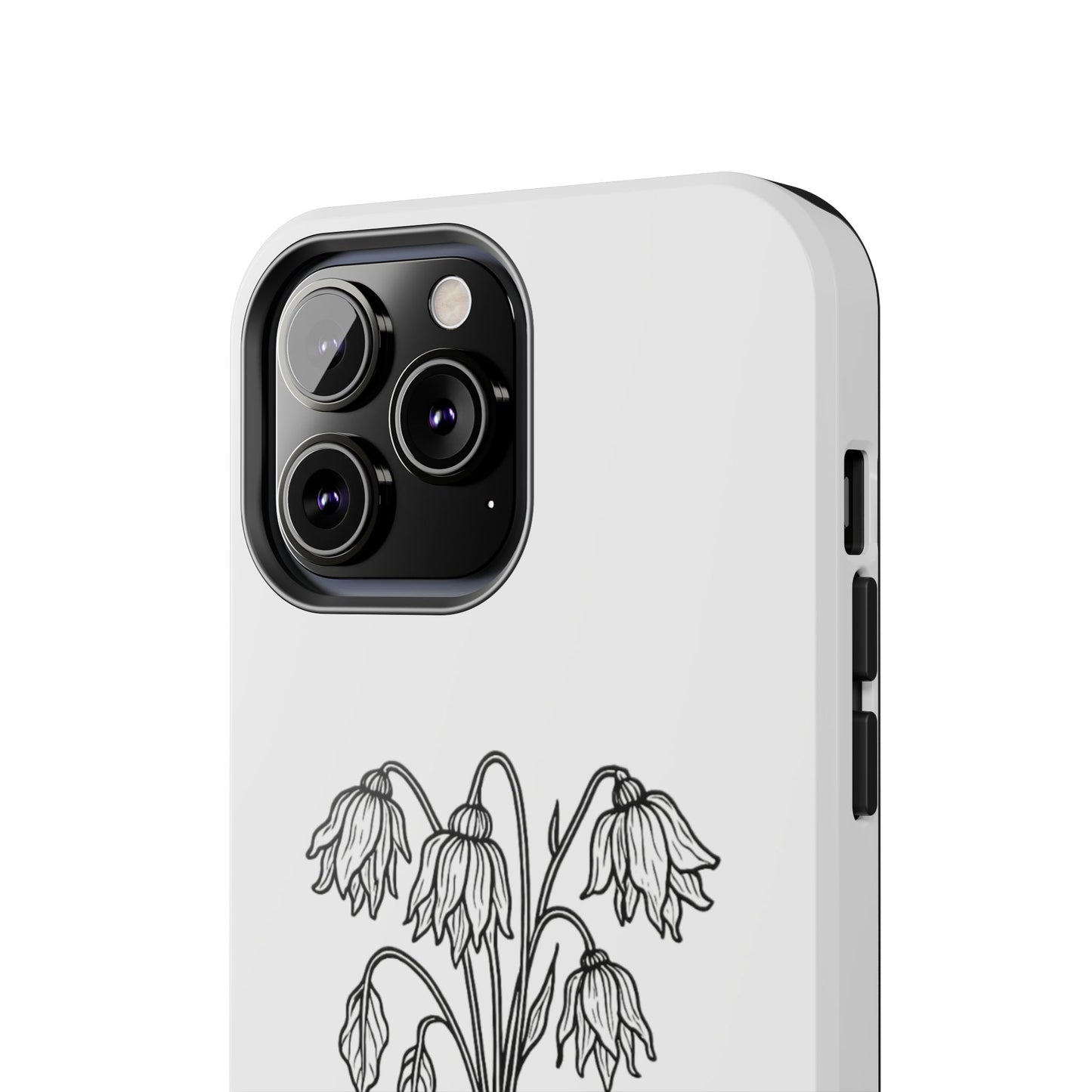 Phone Case | Skeleton Hand, Flower Bouquet - Tough and Stylish, Skeleton Design, Perfect for Grunge Lovers, Unique Gift for Everyday Use