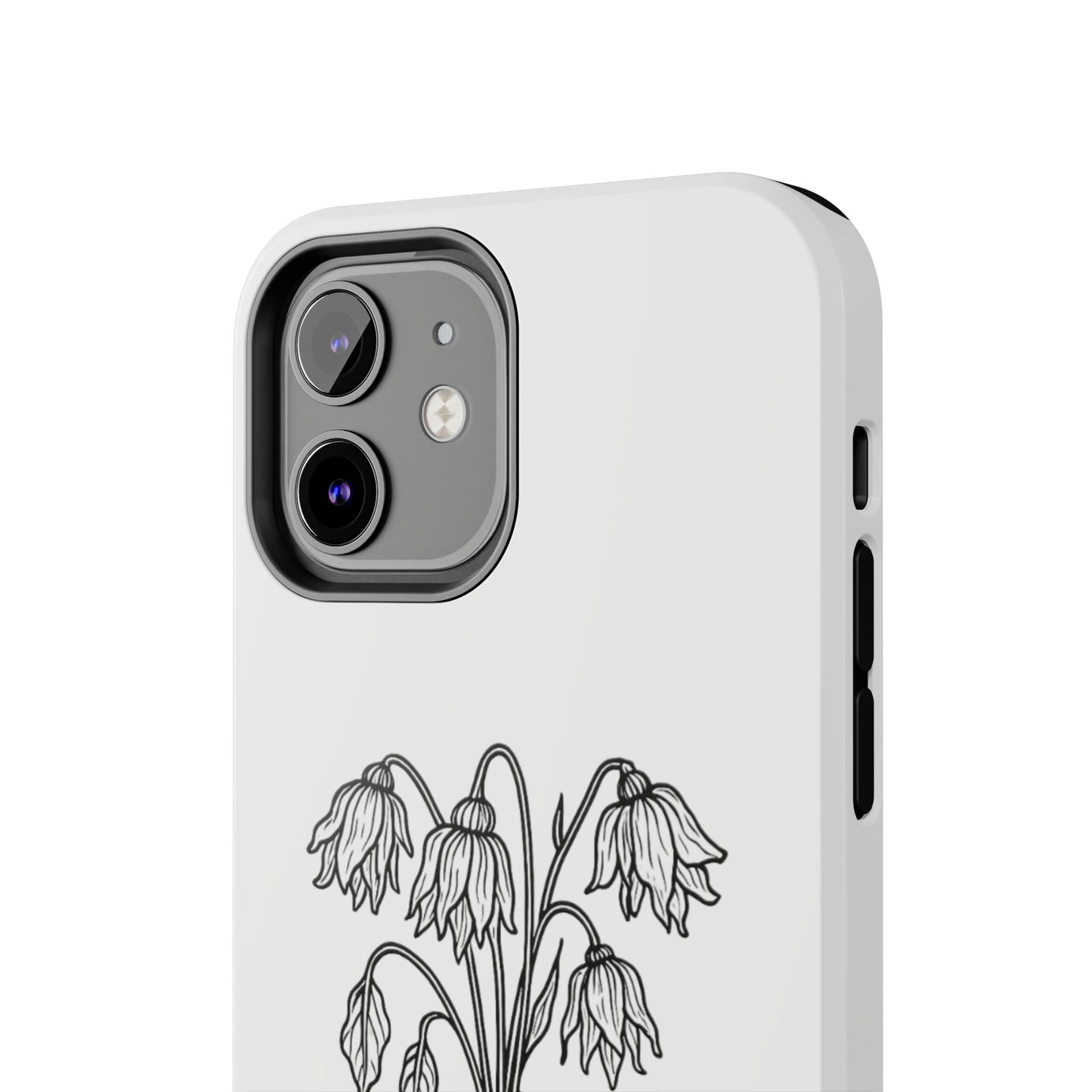 Phone Case | Skeleton Hand, Flower Bouquet - Tough and Stylish, Skeleton Design, Perfect for Grunge Lovers, Unique Gift for Everyday Use