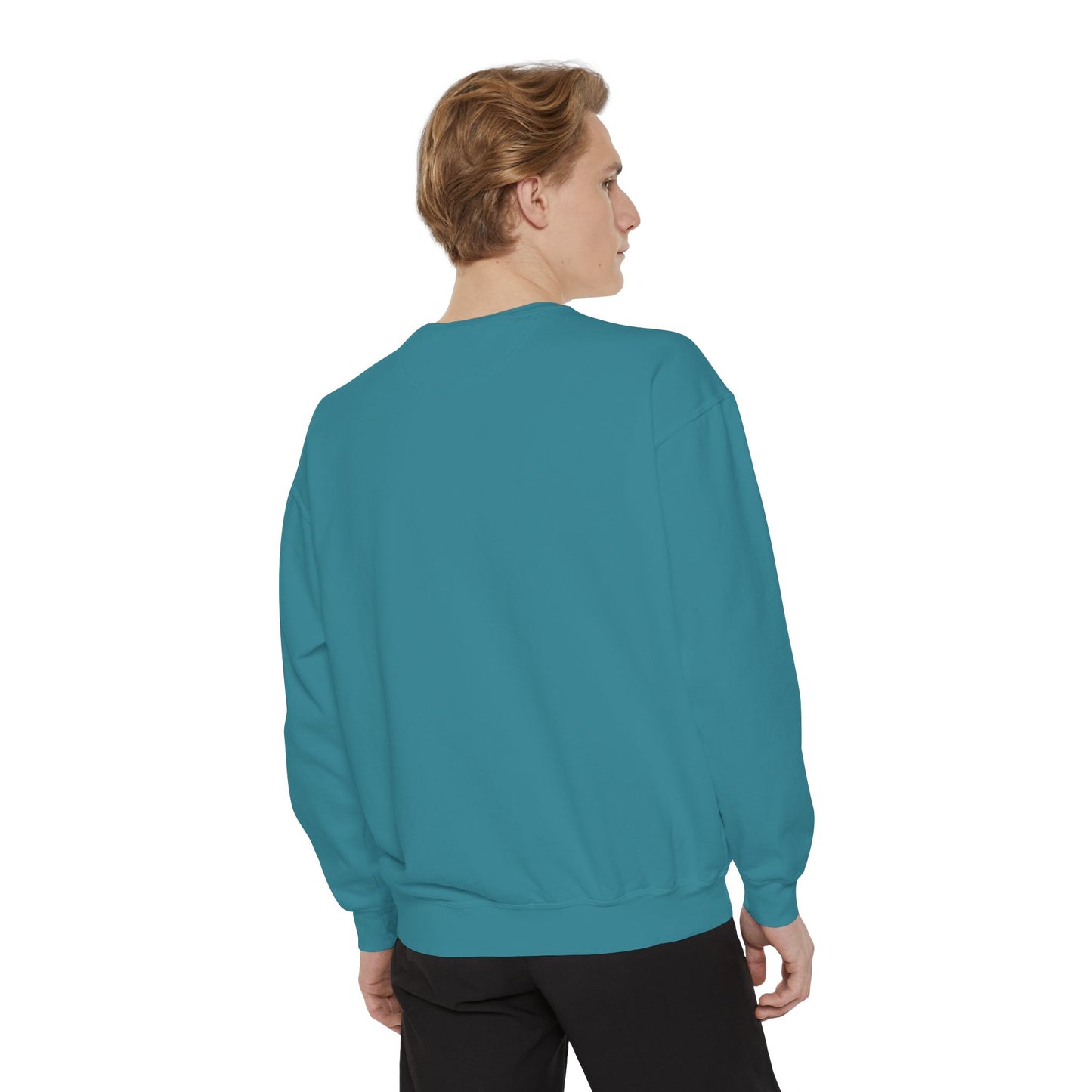 Garment-Dyed Sweatshirt | It's a Beautiful Day to Leave Me Alone - Casual Crewneck Top, Funny Graphic Sweatshirt, Unique Gift, Anti-Social