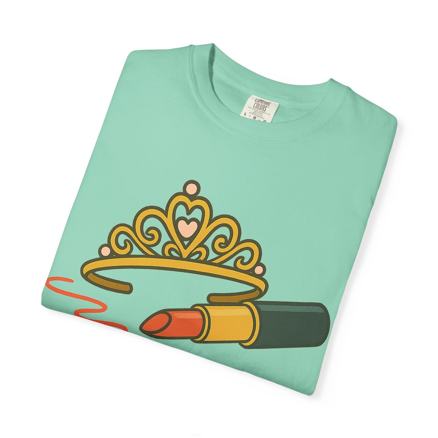 Unisex Garment-Dyed T-shirt | Kind of a Mess, Still Iconic - Perfect for Self-Love, Affirmation, Body Positivity