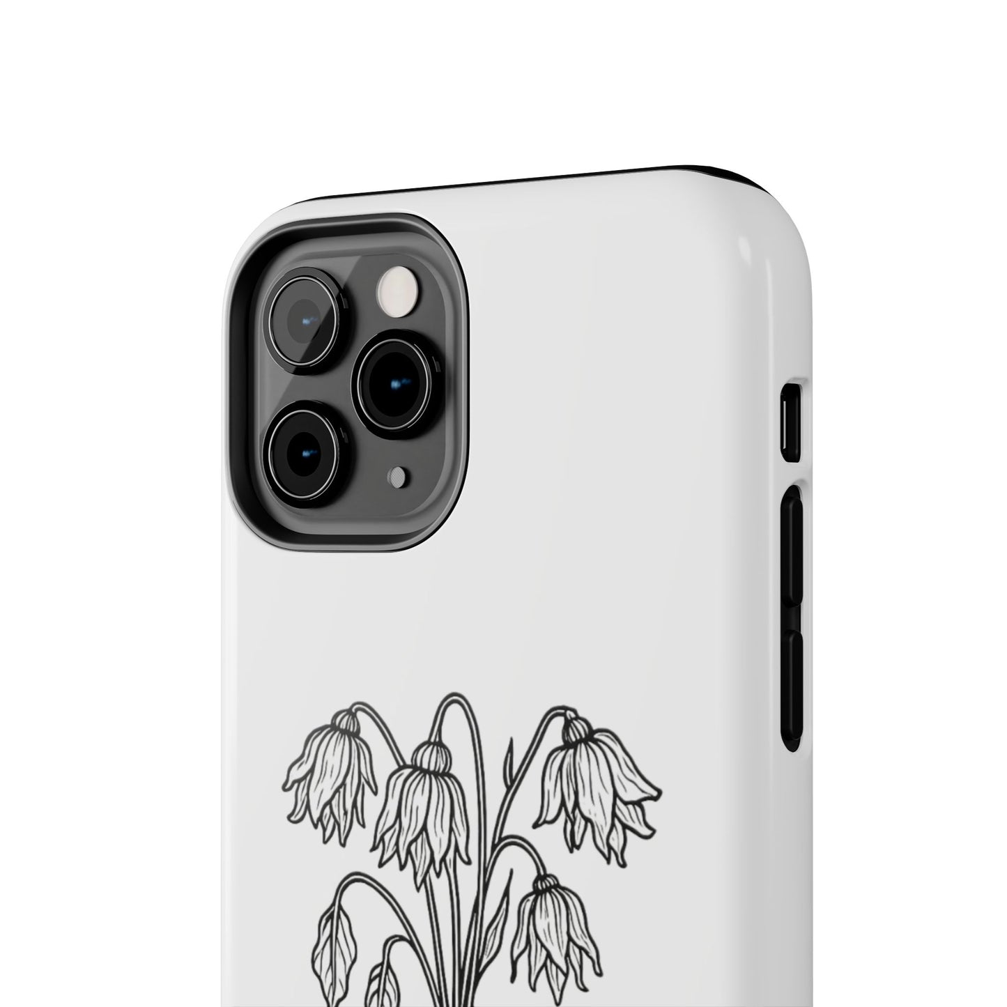 Phone Case | Skeleton Hand, Flower Bouquet - Tough and Stylish, Skeleton Design, Perfect for Grunge Lovers, Unique Gift for Everyday Use