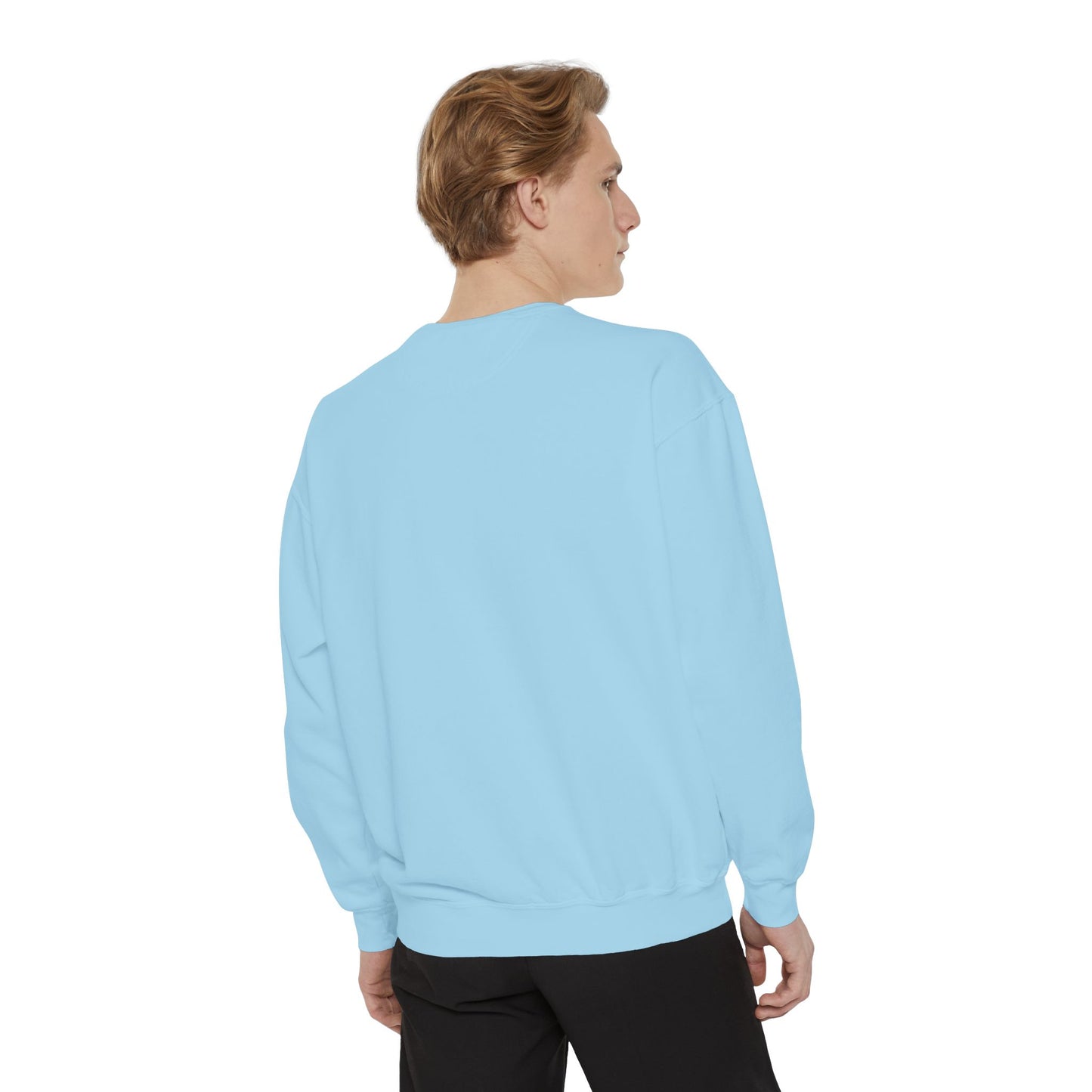 Garment-Dyed Sweatshirt | It's a Beautiful Day to Leave Me Alone - Casual Crewneck Top, Funny Graphic Sweatshirt, Unique Gift, Anti-Social