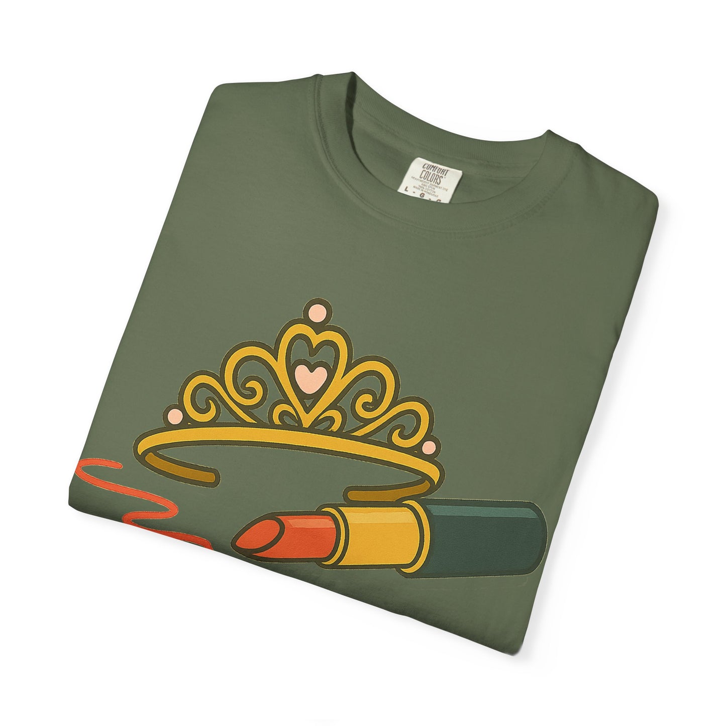 Unisex Garment-Dyed T-shirt | Kind of a Mess, Still Iconic - Perfect for Self-Love, Affirmation, Body Positivity