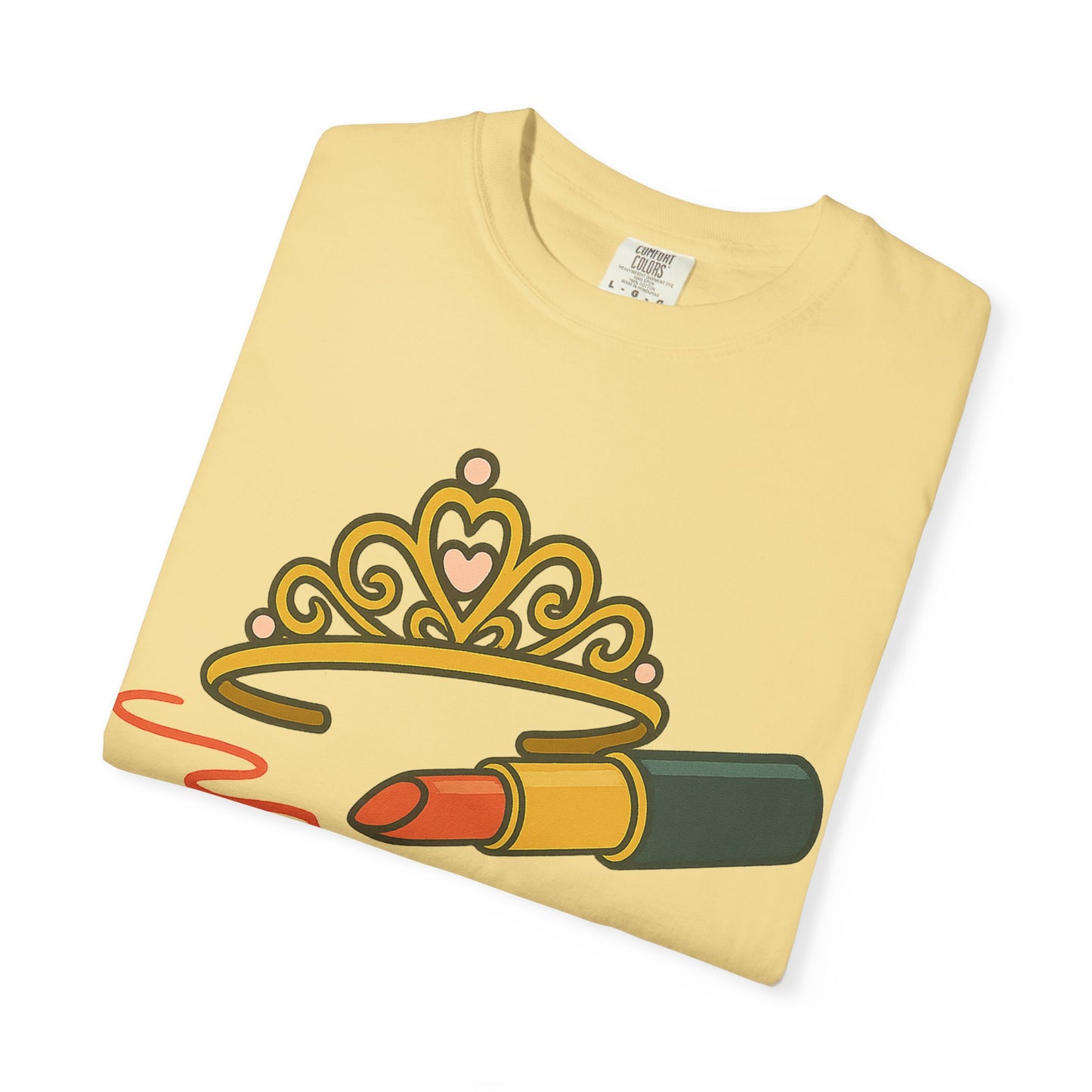 Unisex Garment-Dyed T-shirt | Kind of a Mess, Still Iconic - Perfect for Self-Love, Affirmation, Body Positivity