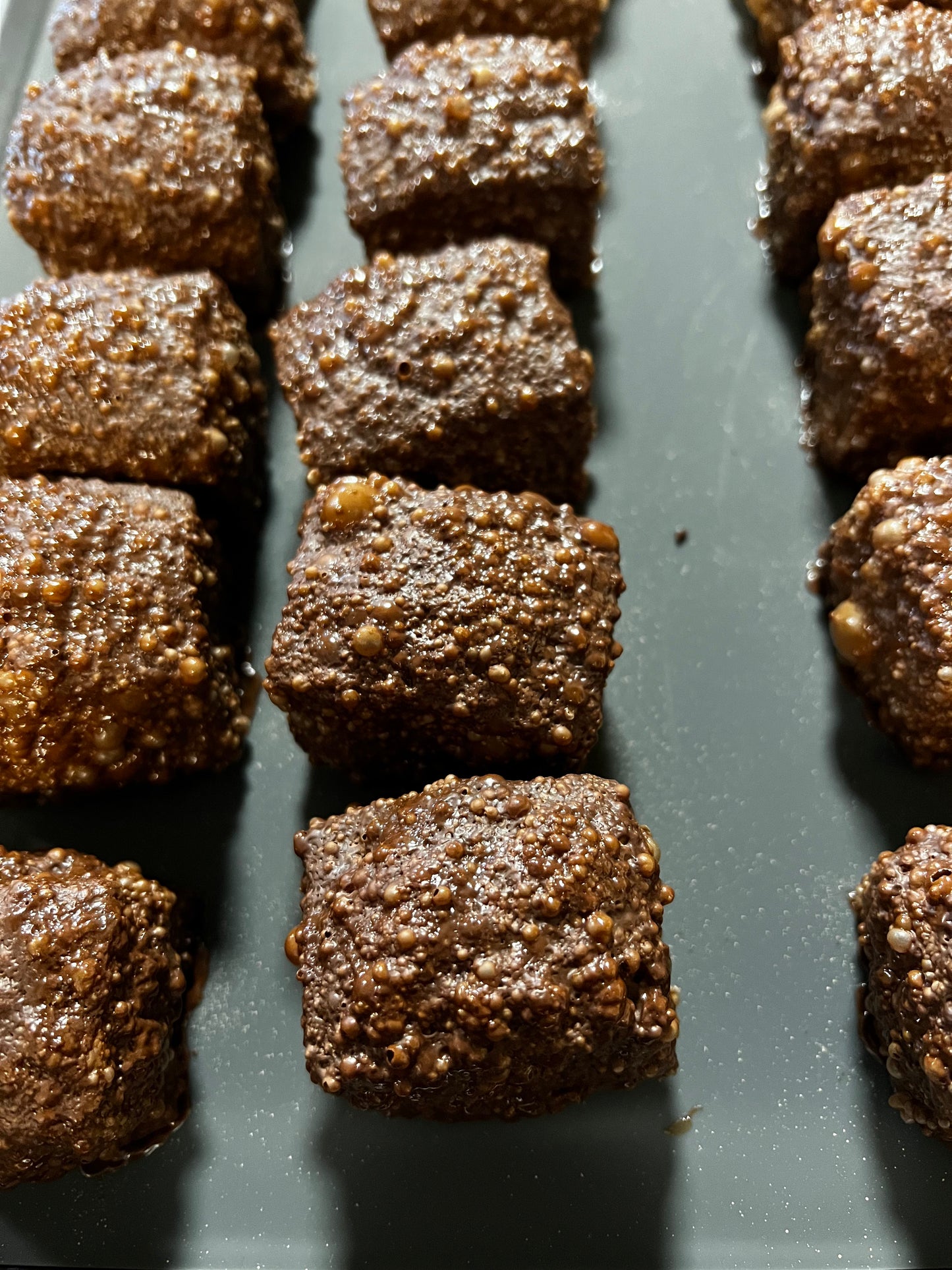 Choco-Cubes: Freeze Dried Resin Candy