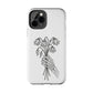 Phone Case | Skeleton Hand, Flower Bouquet - Tough and Stylish, Skeleton Design, Perfect for Grunge Lovers, Unique Gift for Everyday Use