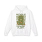 Hooded Sweatshirt | Mother of Too Many Plants - Plant Lover Gift, Gardener Apparel, Cozy Lightweight Hoodie, Eco-Friendly Sweatshirt