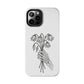 Phone Case | Skeleton Hand, Flower Bouquet - Tough and Stylish, Skeleton Design, Perfect for Grunge Lovers, Unique Gift for Everyday Use