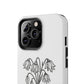 Phone Case | Skeleton Hand, Flower Bouquet - Tough and Stylish, Skeleton Design, Perfect for Grunge Lovers, Unique Gift for Everyday Use