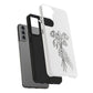 Phone Case | Skeleton Hand, Flower Bouquet - Tough and Stylish, Skeleton Design, Perfect for Grunge Lovers, Unique Gift for Everyday Use
