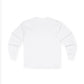Unisex Ultra Cotton Long Sleeve Tee | Skeleton Hand, Flower Bouquet - Casual Summer Top, Gift, Streetwear Fashion, Unique Graphic Shirt