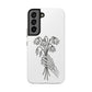 Phone Case | Skeleton Hand, Flower Bouquet - Tough and Stylish, Skeleton Design, Perfect for Grunge Lovers, Unique Gift for Everyday Use