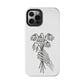 Phone Case | Skeleton Hand, Flower Bouquet - Tough and Stylish, Skeleton Design, Perfect for Grunge Lovers, Unique Gift for Everyday Use