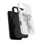 Phone Case | Skeleton Hand, Flower Bouquet - Tough and Stylish, Skeleton Design, Perfect for Grunge Lovers, Unique Gift for Everyday Use