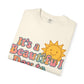 Unisex Garment-Dyed T-shirt | It's a Beautiful Day to Leave Me Alone - Perfect for Relaxation, Casual Outings, Birthdays, Gifts, Self-Care