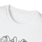 Unisex Graphic Tee | Skeleton Hand, Flower Bouquet - Trendy Clothing, Casual Wear, Gift Idea for Friends, Alternative Fashion