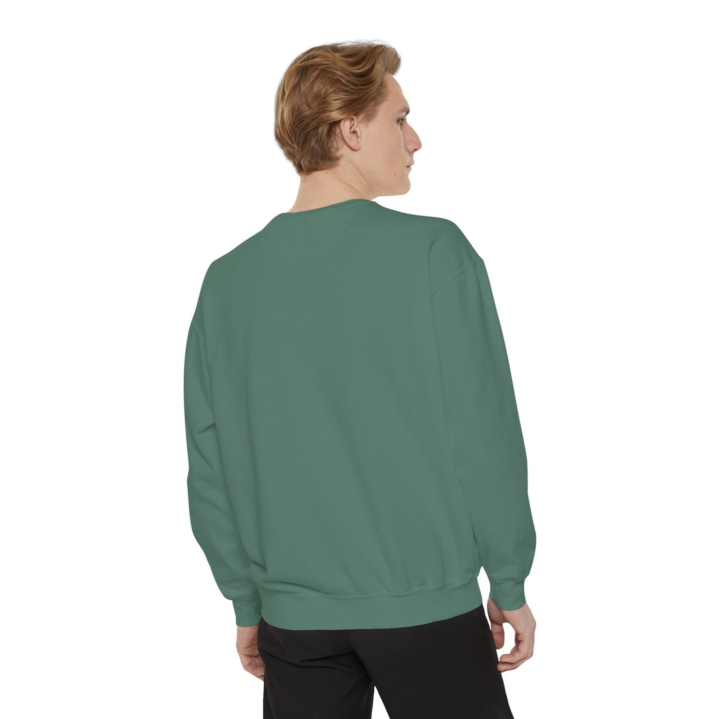 Unisex Garment-Dyed Sweatshirt | It's a Beautiful Day to Leave Me Alone - Cozy Gift, Relaxation Wear, Casual Outing, Sunshine Vibes
