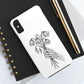 Phone Case | Skeleton Hand, Flower Bouquet - Tough and Stylish, Skeleton Design, Perfect for Grunge Lovers, Unique Gift for Everyday Use