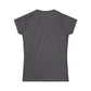 Women's Softstyle Tee | Skeleton Hand, Flower Bouquet - Casual Summer Top, Gift for Her, Streetwear Fashion, Unique Graphic Shirt
