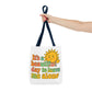 Tote Bag | It's a Beautiful Day to Leave Me Alone - Funny, Eco-Friendly Shopping, Gift for Introverts