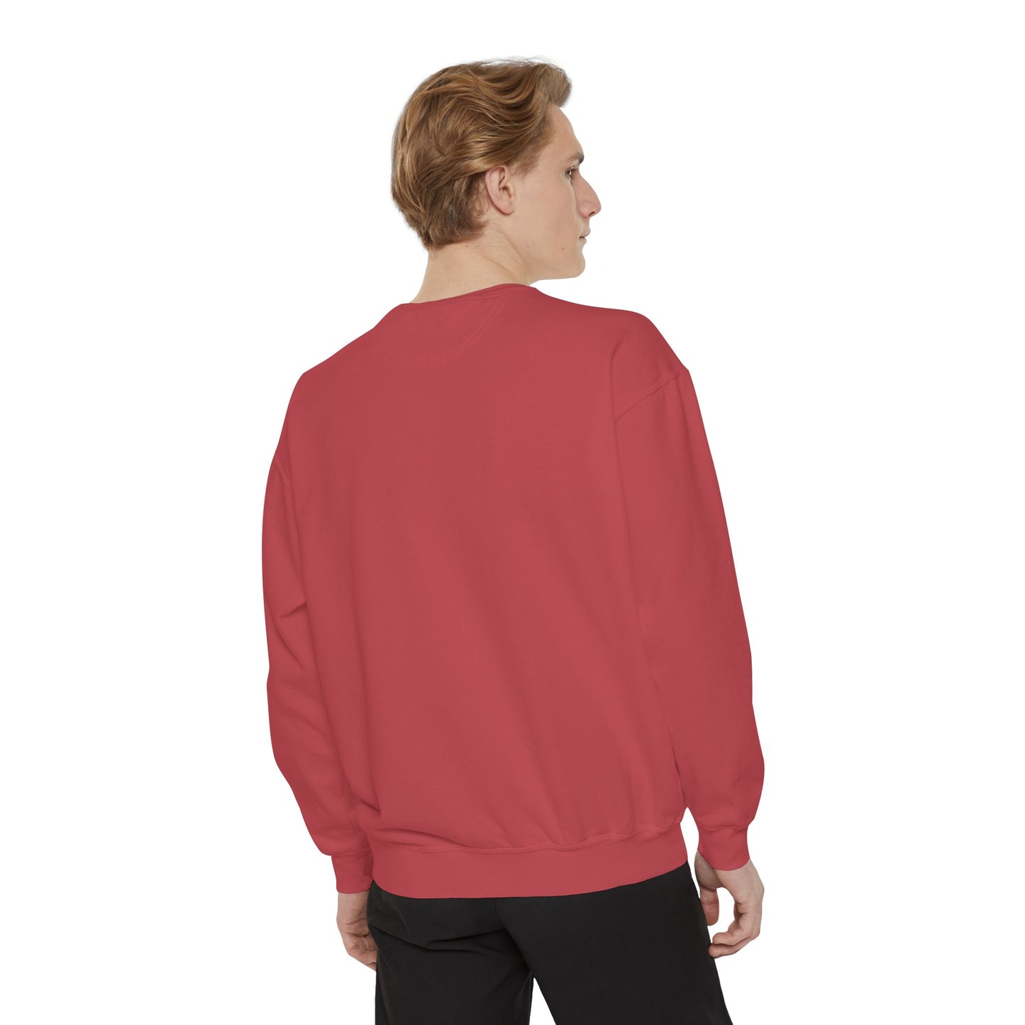Unisex Garment-Dyed Sweatshirt | It's a Beautiful Day to Leave Me Alone - Cozy Gift, Relaxation Wear, Casual Outing, Sunshine Vibes