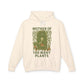 Hooded Sweatshirt | Mother of Too Many Plants - Plant Lover Gift, Gardener Apparel, Cozy Lightweight Hoodie, Eco-Friendly Sweatshirt