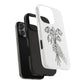 Phone Case | Skeleton Hand, Flower Bouquet - Tough and Stylish, Skeleton Design, Perfect for Grunge Lovers, Unique Gift for Everyday Use