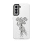 Phone Case | Skeleton Hand, Flower Bouquet - Tough and Stylish, Skeleton Design, Perfect for Grunge Lovers, Unique Gift for Everyday Use