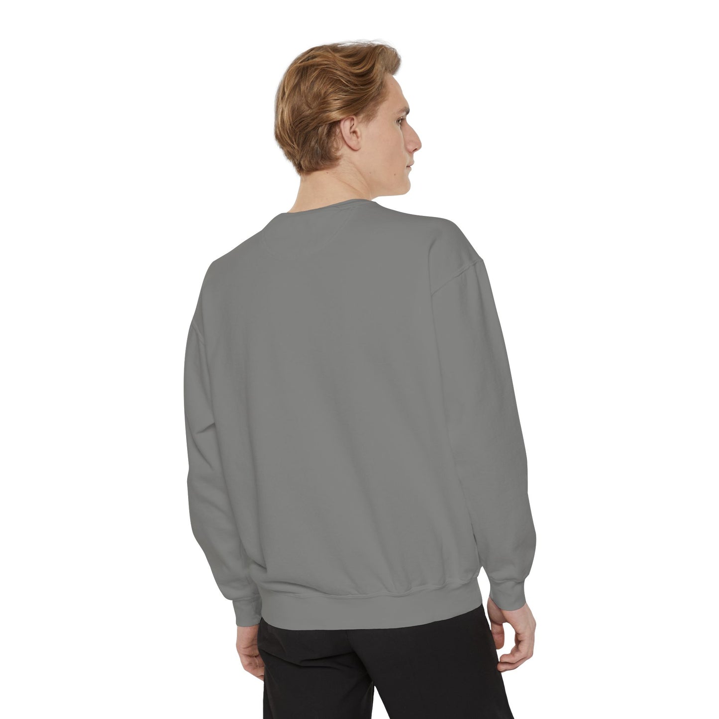 Unisex Garment-Dyed Sweatshirt | It's a Beautiful Day to Leave Me Alone - Cozy Gift, Relaxation Wear, Casual Outing, Sunshine Vibes