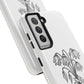 Phone Case | Skeleton Hand, Flower Bouquet - Tough and Stylish, Skeleton Design, Perfect for Grunge Lovers, Unique Gift for Everyday Use