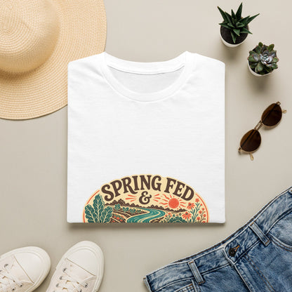 Spring Fed & Homegrown Shirt – San Marcos Texas River & Garden Tee