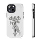 Phone Case | Skeleton Hand, Flower Bouquet - Tough and Stylish, Skeleton Design, Perfect for Grunge Lovers, Unique Gift for Everyday Use