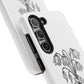 Phone Case | Skeleton Hand, Flower Bouquet - Tough and Stylish, Skeleton Design, Perfect for Grunge Lovers, Unique Gift for Everyday Use